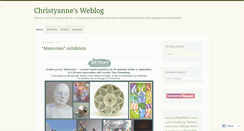 Desktop Screenshot of christyanne.wordpress.com