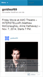 Mobile Screenshot of goldleaf69.wordpress.com