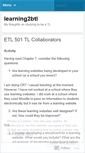 Mobile Screenshot of learning2btl.wordpress.com
