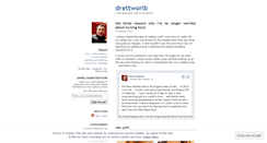 Desktop Screenshot of drettworlb.wordpress.com