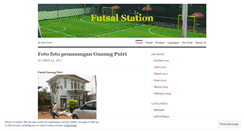 Desktop Screenshot of futsalstation.wordpress.com