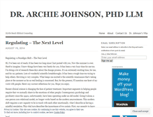 Tablet Screenshot of drarchiejohnson.wordpress.com