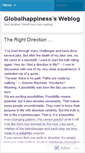Mobile Screenshot of globalhappiness.wordpress.com