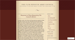 Desktop Screenshot of cparmycouncil.wordpress.com