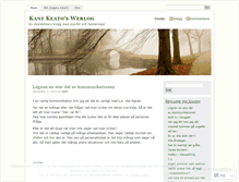 Tablet Screenshot of kanf.wordpress.com