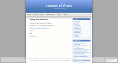 Desktop Screenshot of over35s.wordpress.com