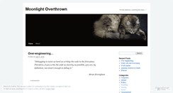 Desktop Screenshot of moonlightoverthrown.wordpress.com