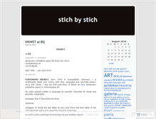 Tablet Screenshot of missstich.wordpress.com