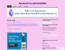 Tablet Screenshot of cerceicupersonalitate.wordpress.com