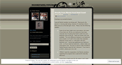 Desktop Screenshot of moorefamilyreunion2010.wordpress.com