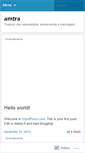 Mobile Screenshot of amtra.wordpress.com