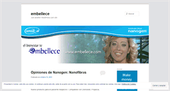 Desktop Screenshot of embellece.wordpress.com