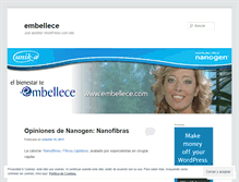 Tablet Screenshot of embellece.wordpress.com