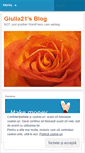Mobile Screenshot of giulia21.wordpress.com