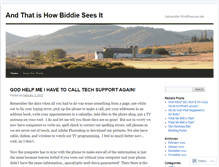 Tablet Screenshot of andthatshowbiddieseesit.wordpress.com
