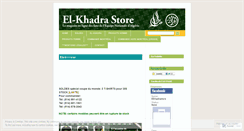 Desktop Screenshot of elkhadrastore.wordpress.com