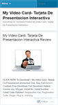Mobile Screenshot of blogmyvideocard.wordpress.com