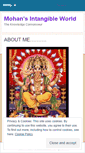 Mobile Screenshot of mohanchandran.wordpress.com