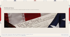 Desktop Screenshot of politicalness.wordpress.com