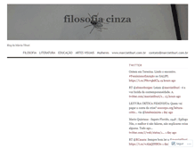 Tablet Screenshot of filosofiacinza.wordpress.com