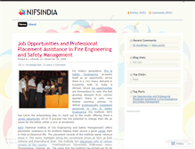 Tablet Screenshot of nifsindia.wordpress.com