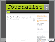 Tablet Screenshot of journalistworks.wordpress.com