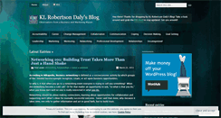 Desktop Screenshot of klrobertsondaly.wordpress.com