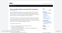 Desktop Screenshot of n8fan.wordpress.com