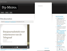 Tablet Screenshot of d3media.wordpress.com