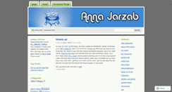 Desktop Screenshot of annakjarzab.wordpress.com