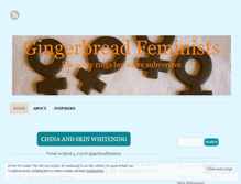Tablet Screenshot of gingerbreadfeminists.wordpress.com