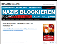 Tablet Screenshot of nonazis.wordpress.com