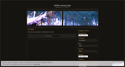 Desktop Screenshot of hiddenamongroots.wordpress.com