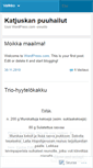 Mobile Screenshot of kissakunkku.wordpress.com