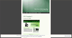 Desktop Screenshot of opensourcewebdesign.wordpress.com