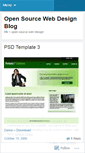 Mobile Screenshot of opensourcewebdesign.wordpress.com