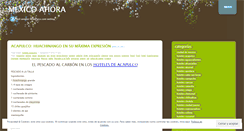 Desktop Screenshot of mexicoahora.wordpress.com