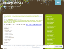 Tablet Screenshot of mexicoahora.wordpress.com