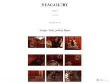 Tablet Screenshot of neagallery.wordpress.com