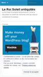 Mobile Screenshot of leroisoleilblog.wordpress.com