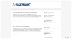 Desktop Screenshot of aggromigrant.wordpress.com