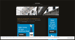 Desktop Screenshot of entrerejas.wordpress.com