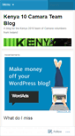Mobile Screenshot of camarakenya10.wordpress.com