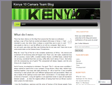 Tablet Screenshot of camarakenya10.wordpress.com