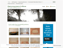 Tablet Screenshot of erincolquhoun.wordpress.com