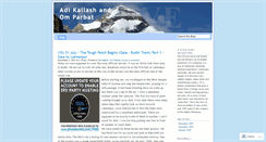 Desktop Screenshot of adikailash.wordpress.com