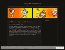Tablet Screenshot of indiananimation.wordpress.com