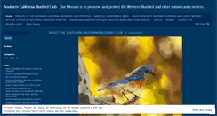 Desktop Screenshot of bluebirdssc.wordpress.com