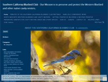 Tablet Screenshot of bluebirdssc.wordpress.com
