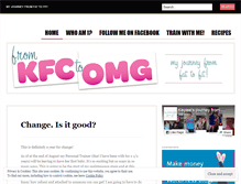 Tablet Screenshot of kfc2omg.wordpress.com